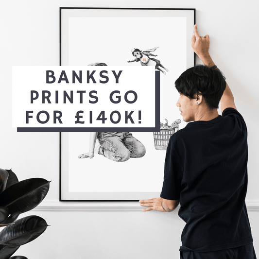 Banksy Charity Prints Go For £140k! - 98types