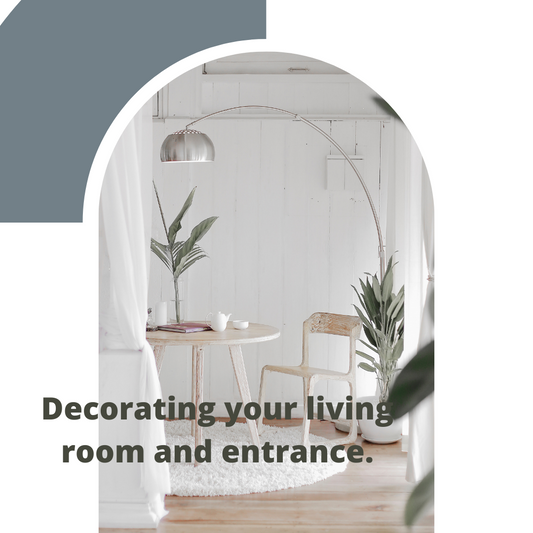 Decorating your living room and entrance. - 98types