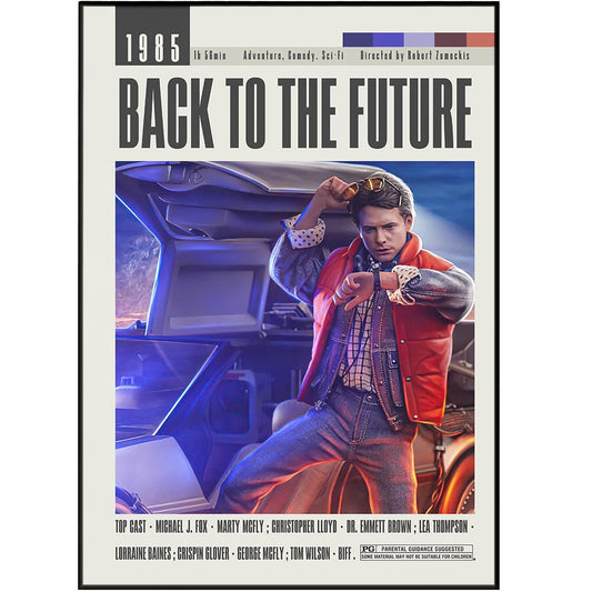 Discover the iconic movie of all time with Back to the Future | Robert Zemeckis Movies. Featuring 98 unique, custom, and minimalist posters, this collection is a must-have for any movie buff. From A6 to A3 sizes, these vintage and retro art prints make for perfect wall art decor. Relive the top cast, director, and famous scenes all over again.