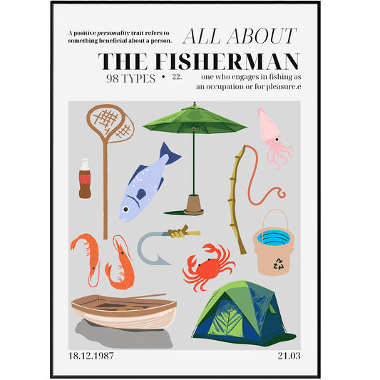 The Fisherman Personality Poster