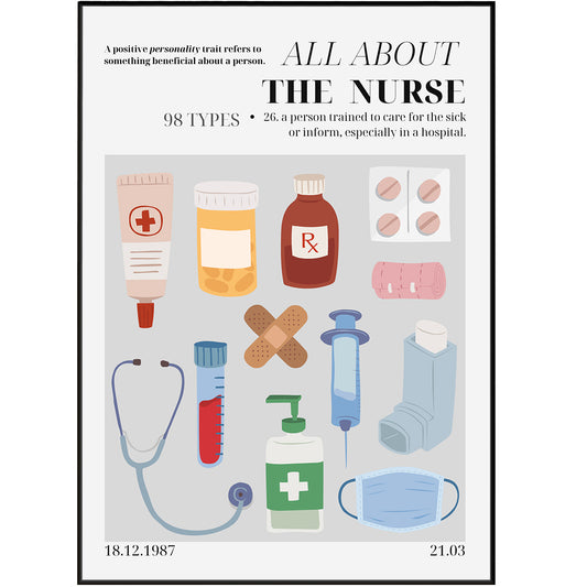 The Nurse Personality Poster