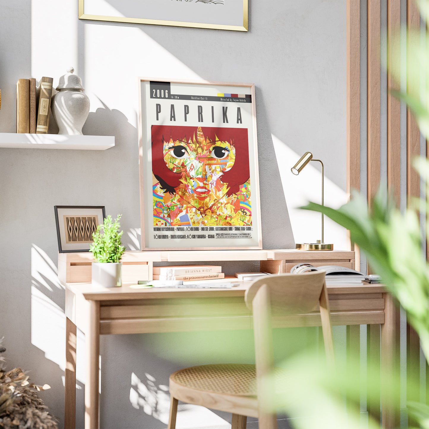Discover the mesmerizing world of classic anime with Paprika Movie posters. Featuring stunning artwork from the beloved film, these posters are a must-have for any fan or collector. Made with high-quality materials, add a touch of nostalgia to your decor with these beautifully designed posters.