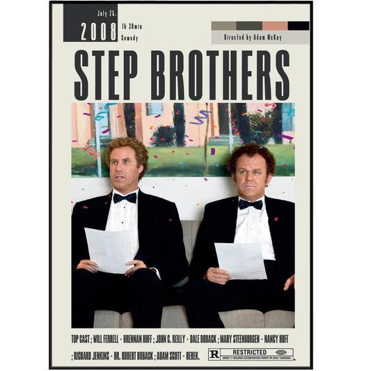 Step Brothers Poster | Adam McKay Movies