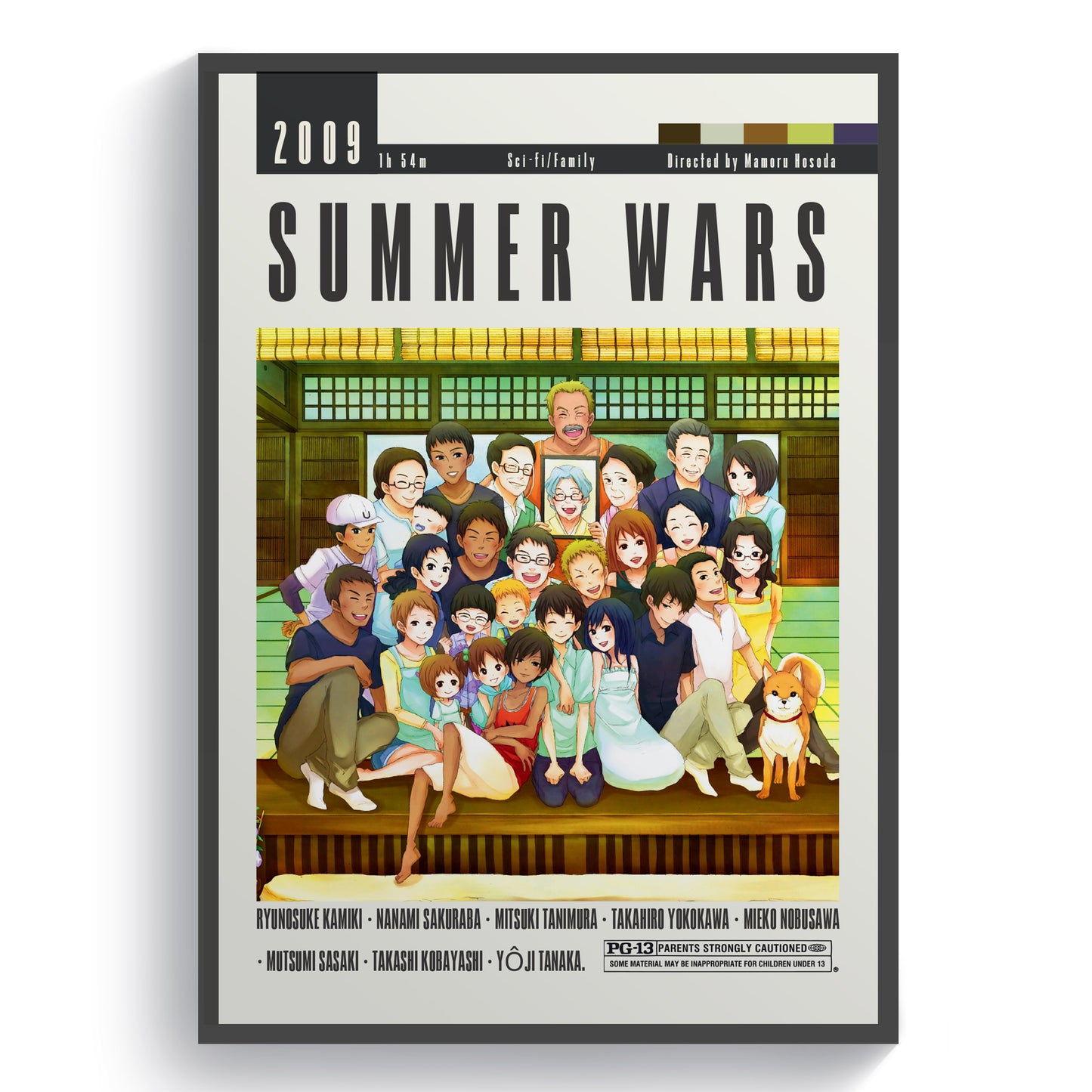 Summer Wars Movie | Classic Anime Film Posters