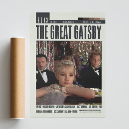 Showcase your love for the iconic Baz Luhrmann movie with our unframed vintage posters. These large, custom movie posters are perfect for wall art decor in any room. With a minimalist design and retro aesthetic, these art prints add a touch of nostalgia to your home. Limited stock available!