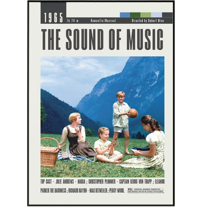 THE SOUND OF MUSIC Poster | Kobert Wise Movies
