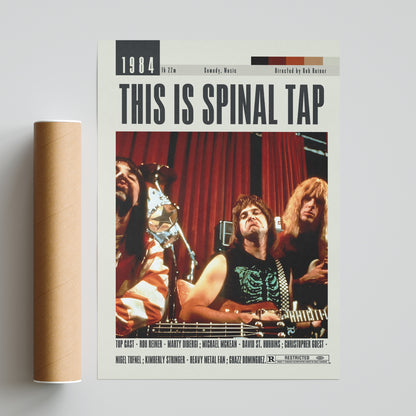"Add a touch of nostalgia and style to your home with our original movie posters from director Rob Reiner's films, including the iconic This is Spinal Tap. These large, framed posters are a cheap and easy way to elevate your decor. Choose from a variety of vintage designs or customize with our minimalist options. Free UK shipping available."