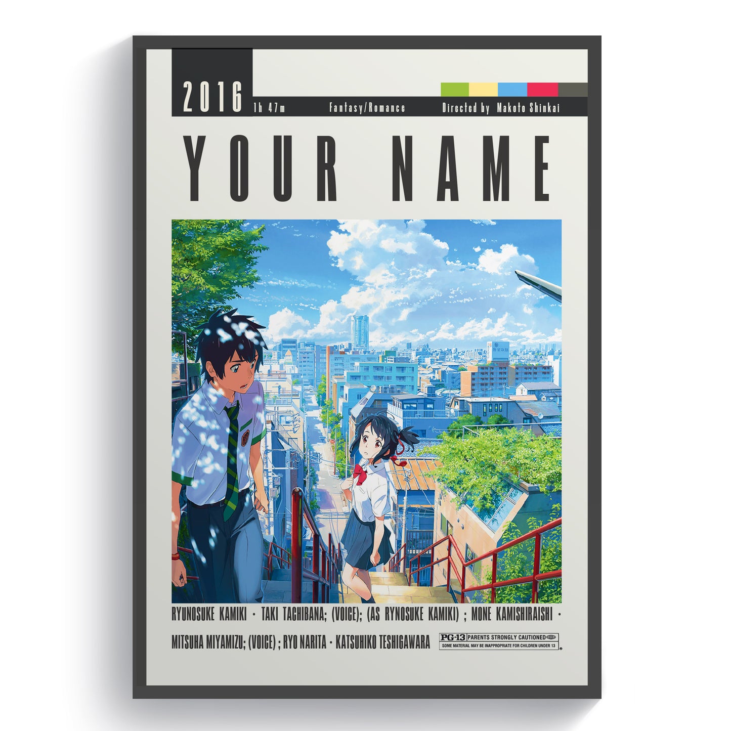 YOUR NAME Movie | Classic Anime Film Posters