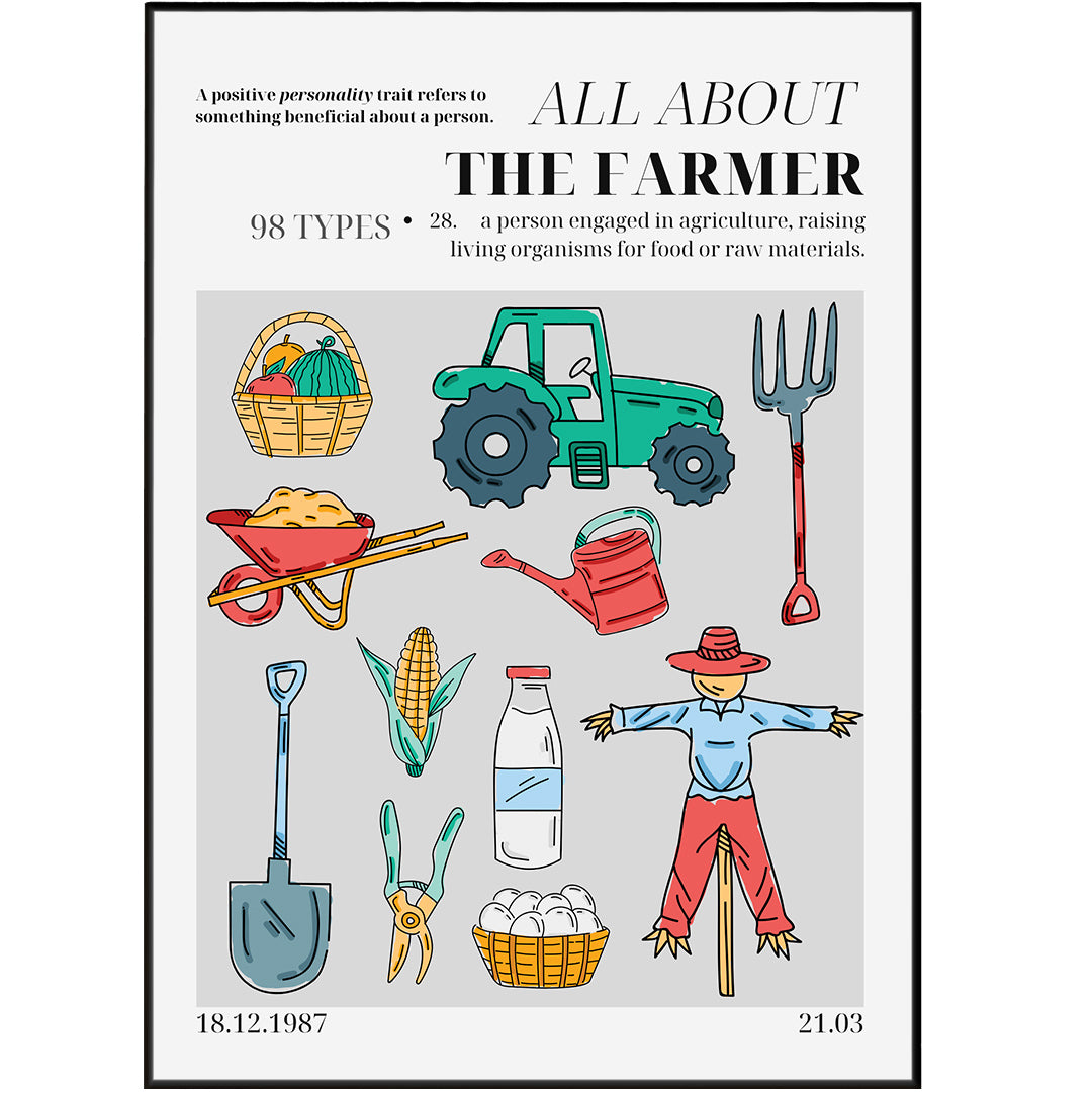 The Farmer Personality Poster