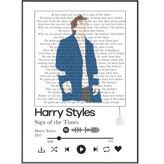 Get your decor game on point with these Harry Styles' Fine Line-inspired posters! Add some finesse to any room with these one-directional posters featuring iconic lyrics from the biggest album of 2020. Playful yet sophisticated, enjoy the perfect balance of fun and finesse!