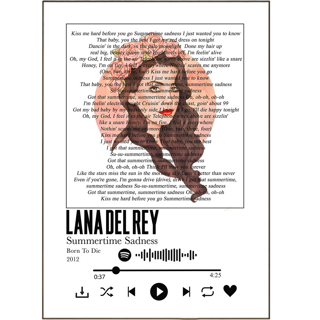 Lana del Rey - Summertime Sadness Song Lyrics