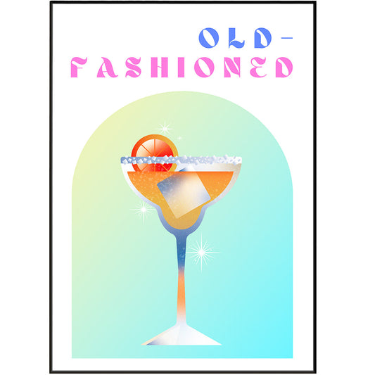 OLD FASHIONED COCKTAIL PRINT