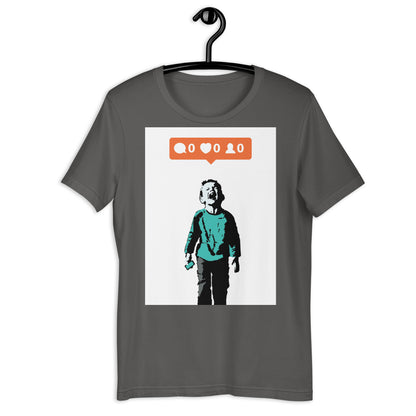 Nobody Likes Me Banksy Unisex t-shirt