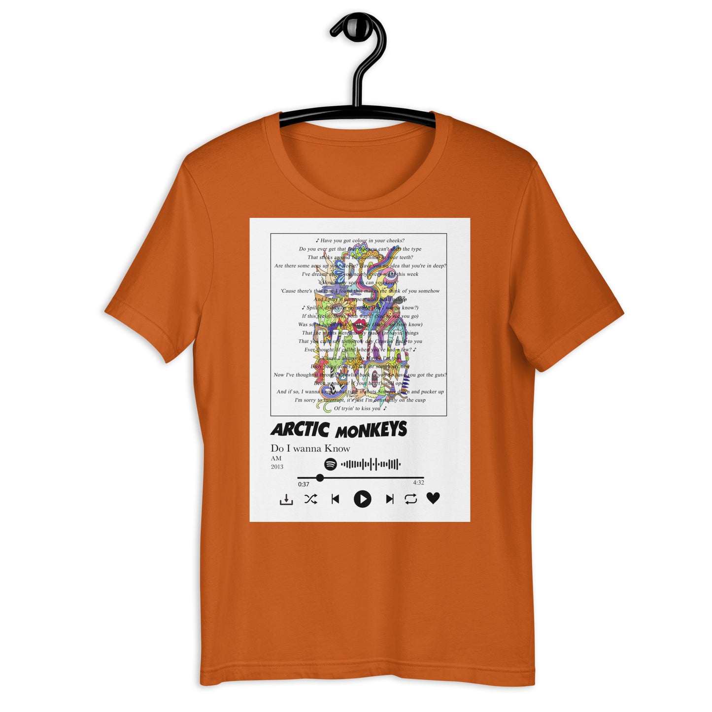 Arctic Monkeys - Do i wanna know Unisex t-shirt