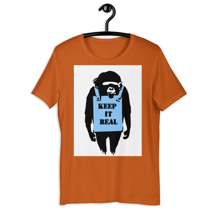 Banksy Laugh Now Monkey Unisex t-shirt