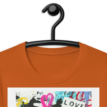 Mr Brainwash Love is the answer Unisex t-shirt