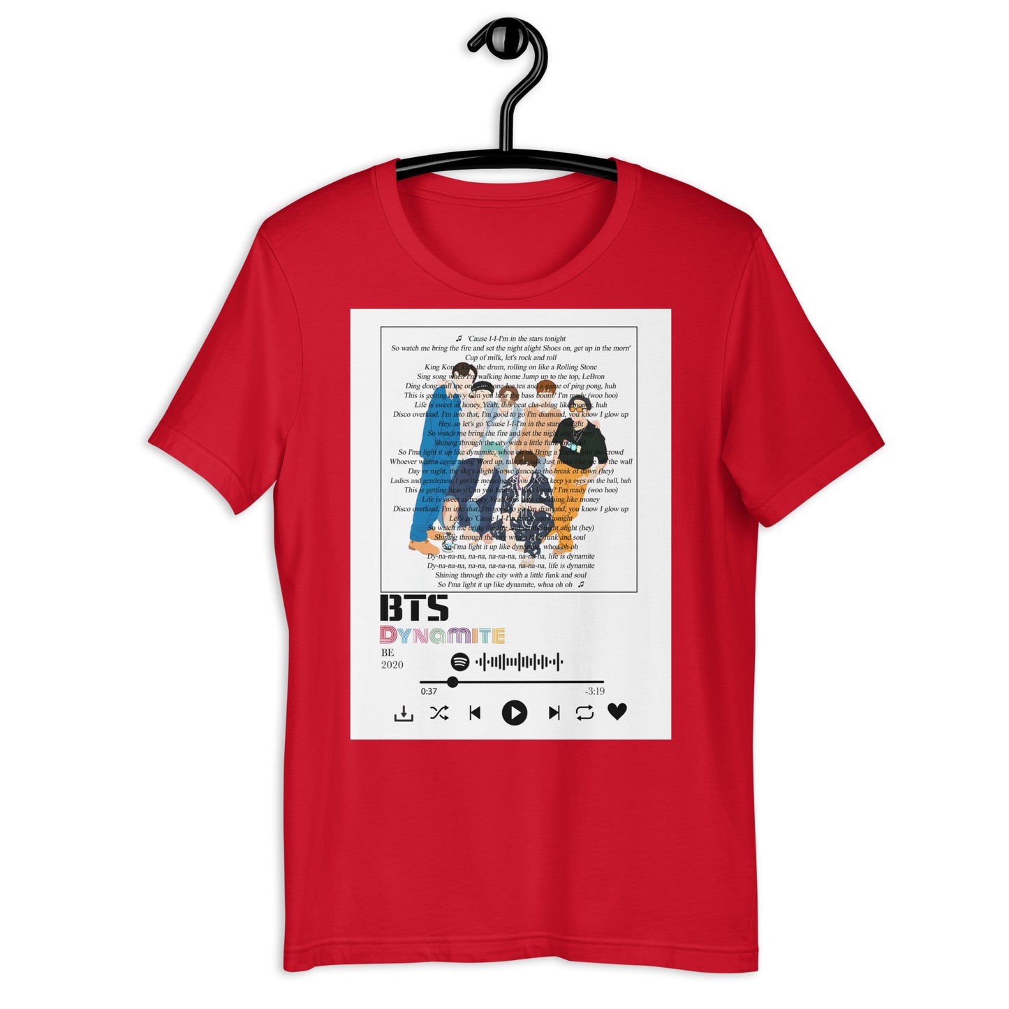 BTS - Dynamite Unisex t-shirt