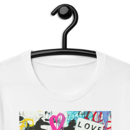 Mr Brainwash Love is the answer Unisex t-shirt