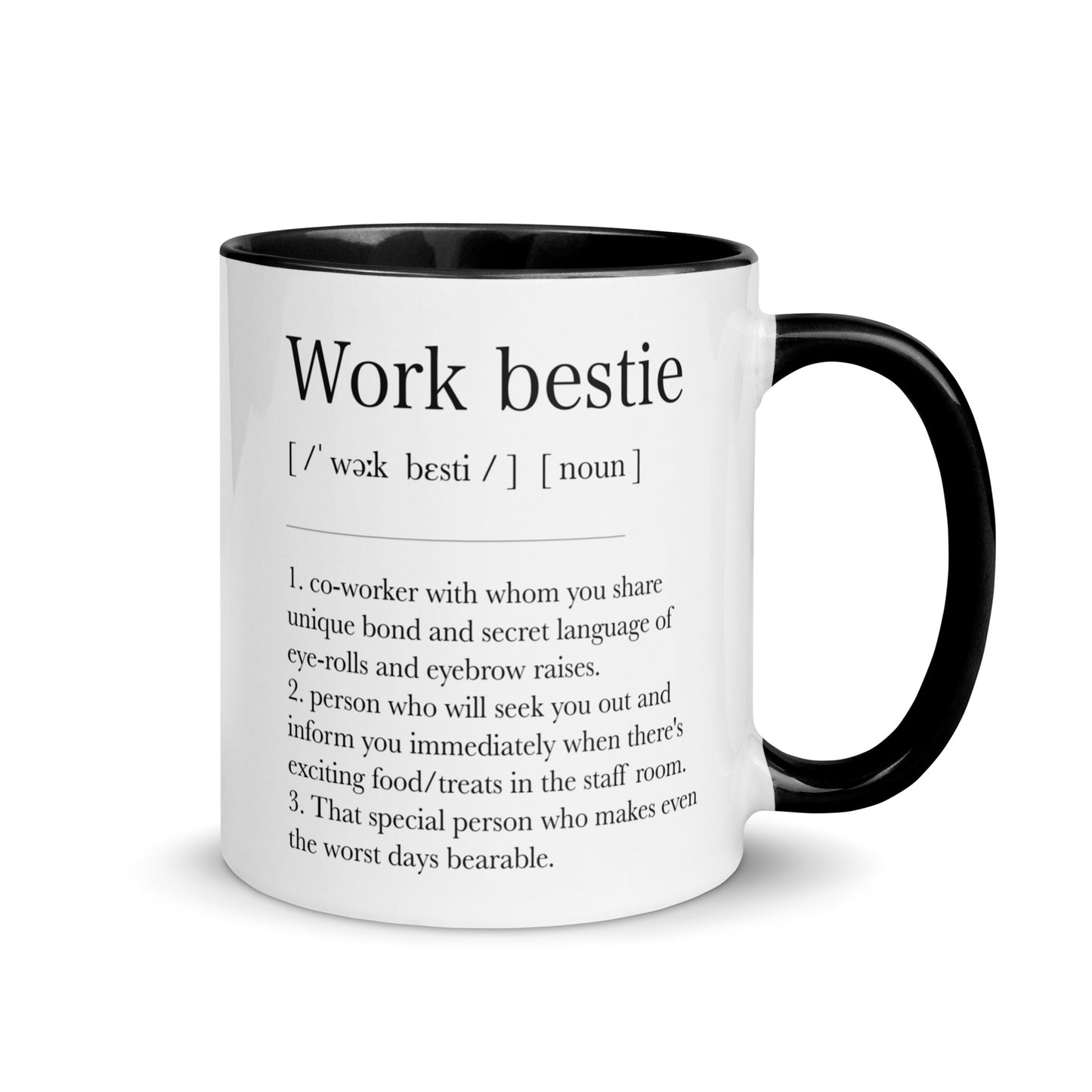 Work Bestie Definition Mug