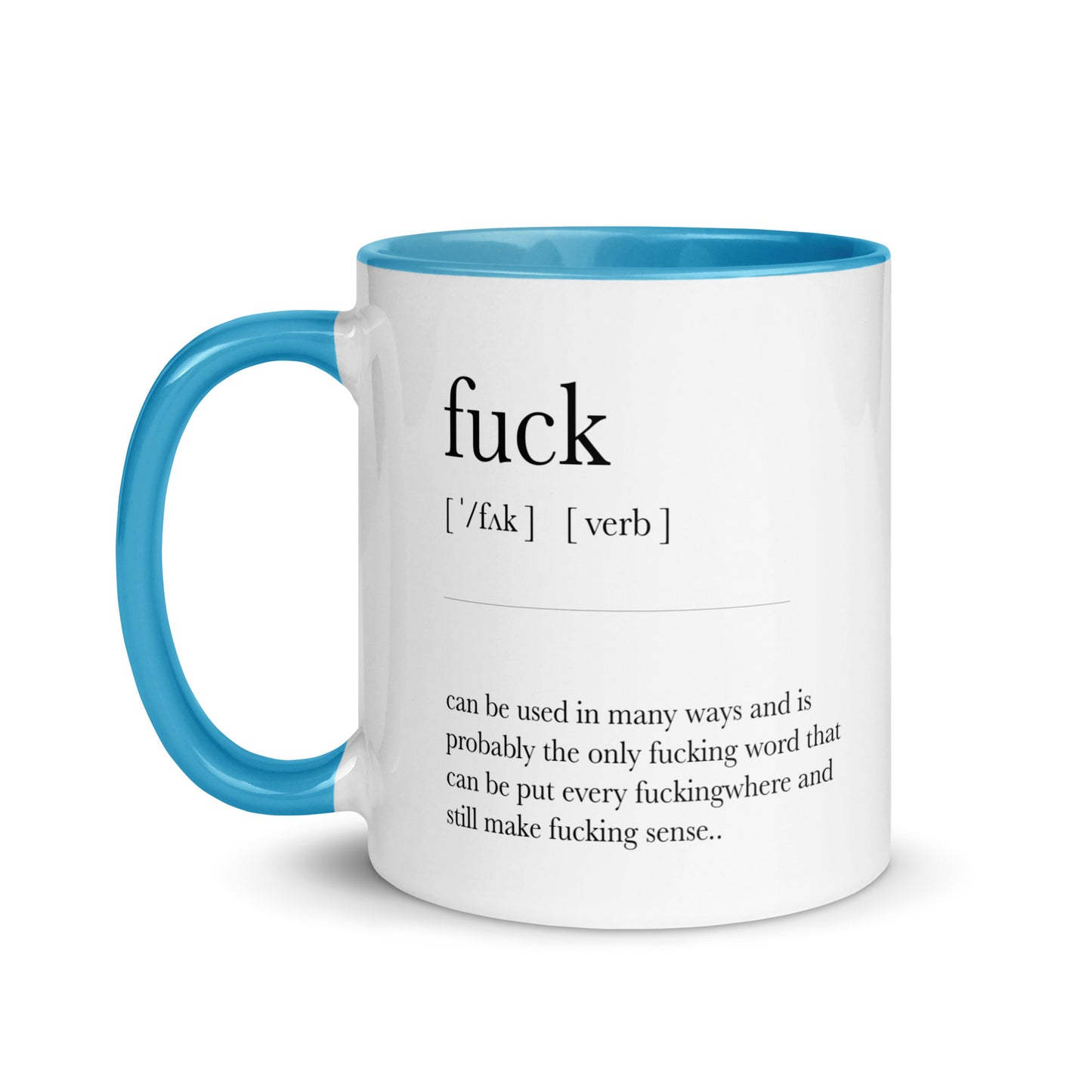 Fuck Definition Mug