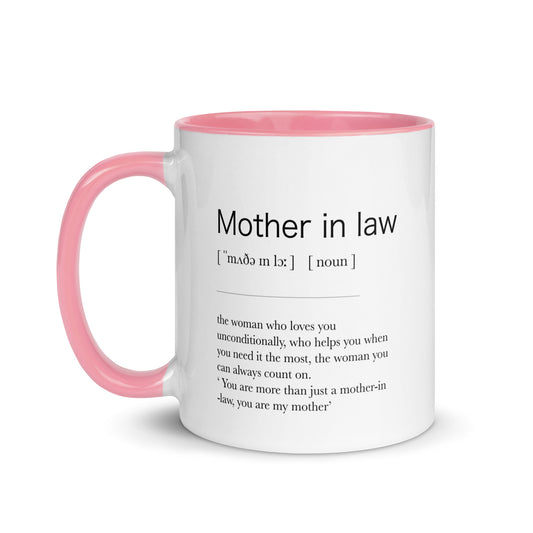 MOTHER IN LOW Definition Mug