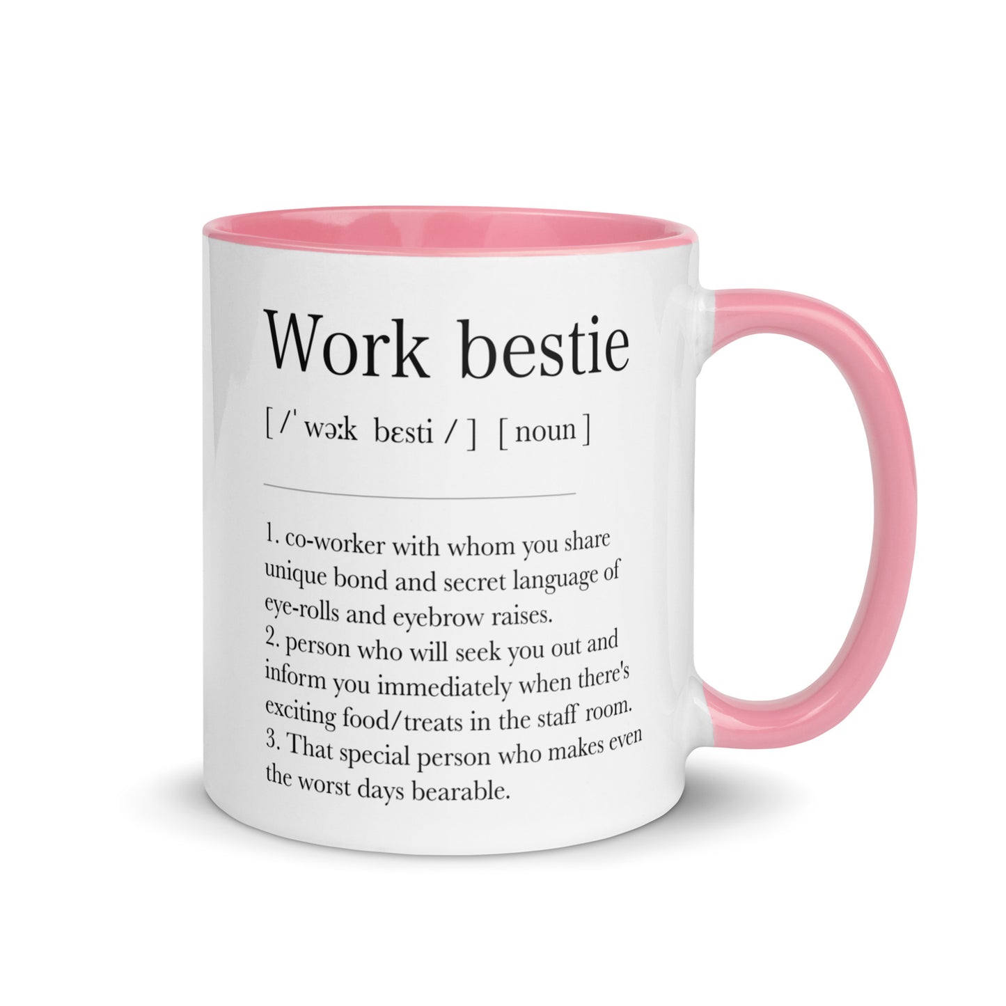 Work Bestie Definition Mug