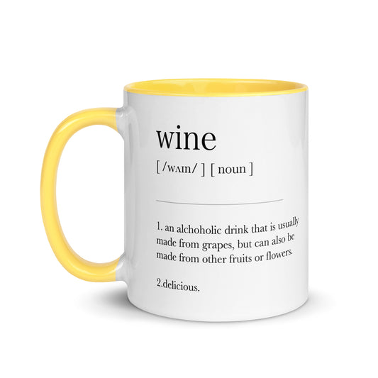 Wine Definition Mug