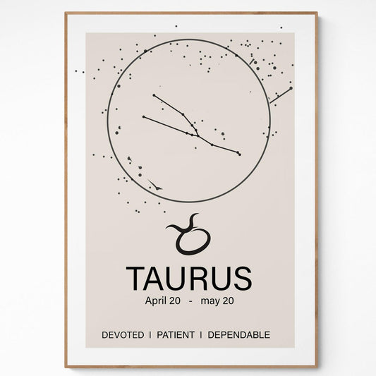 Taurus Constellation Prints