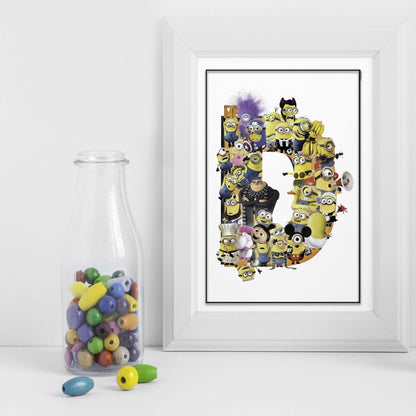 Display your love for Despicable Me with this original movie poster featuring 98 Disney Posters & Art Prints UK. Our selection of posters, gifts and prints is sure to include your favourite movie poster, handmade with an eye-catching illustration. With a variety of sizes to choose from, you can find the perfect movie art to suit your needs. 98types