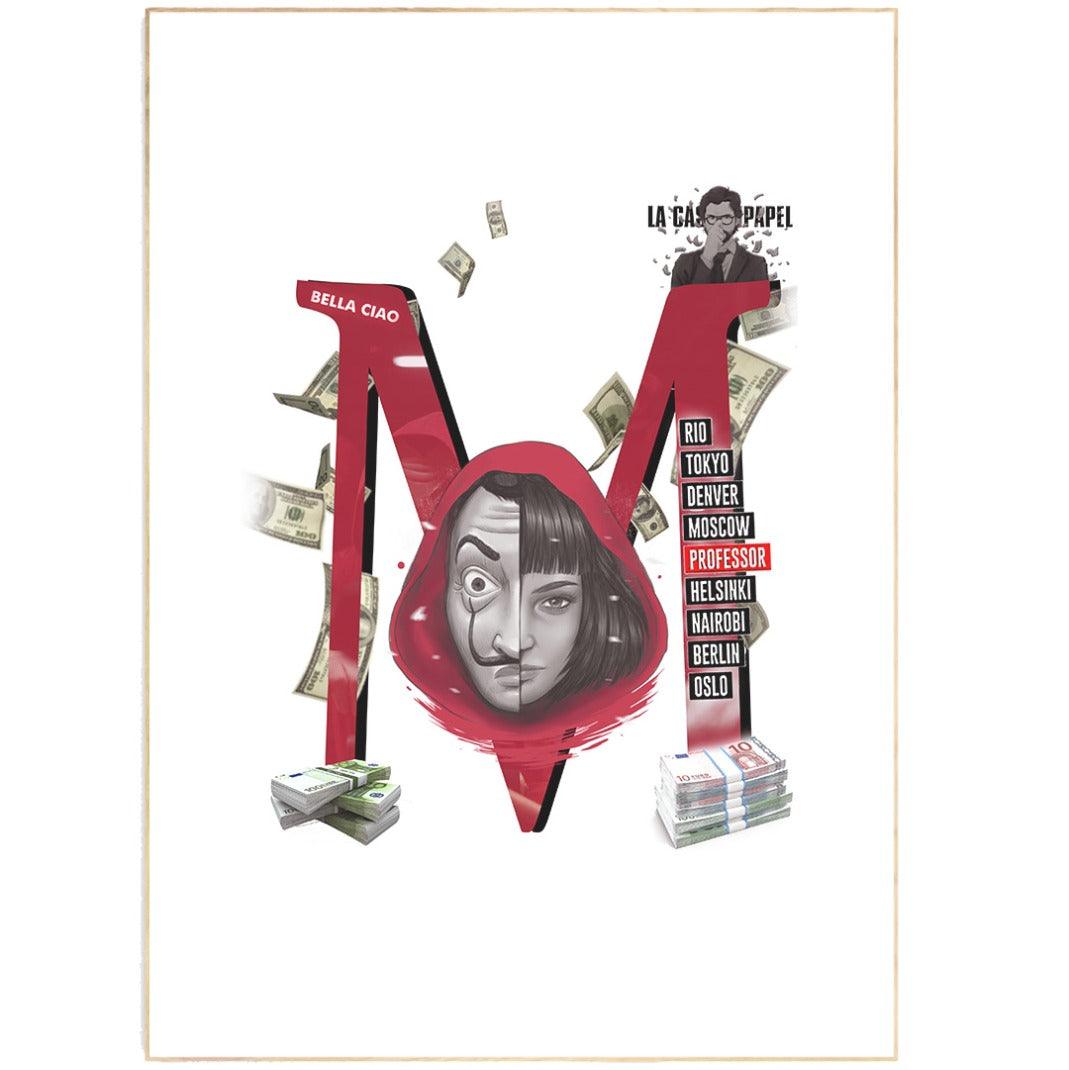 Tokio - money heist (la casa de papel) Poster for Sale by