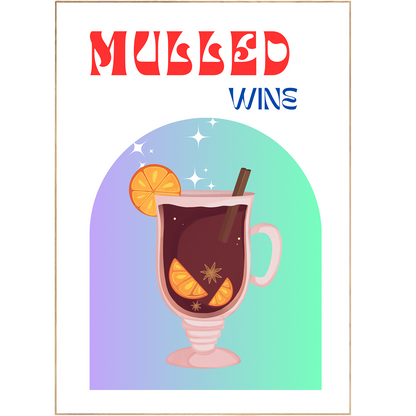 This MULLED WINE PRINT makes a bold and stylish statement, featuring a classic recipe from popular cocktail posters, complemented by bitter campari and a selection of popular subjects. Place this wall art in the nursery, kitchen or living room for a colourful addition to your home. Discover a new cocktail, find the perfect gift or simply admire the vibrant, inspired art. Get posters and prints inspired by popular artist