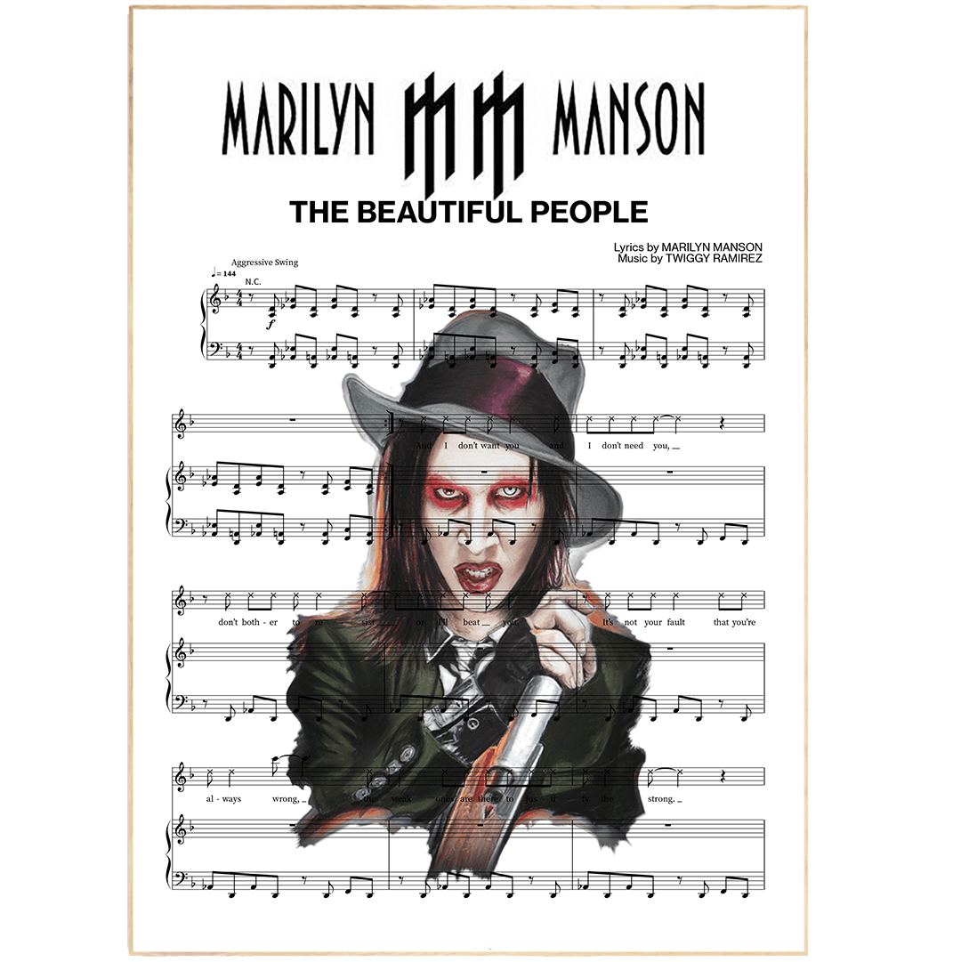 MARILYN MANSON『 THE BEAUTIFUL PEOPLE』