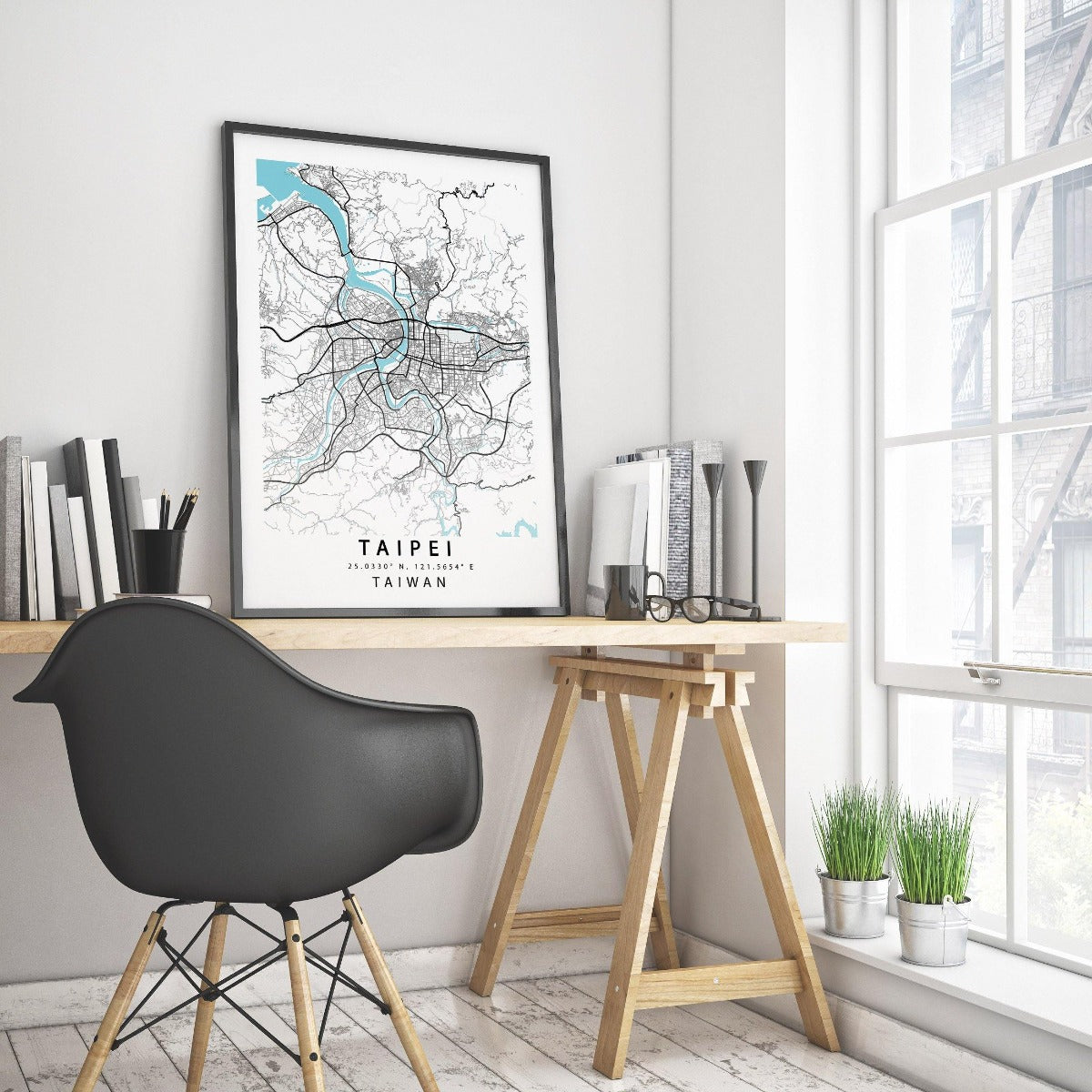 This Taipei City Map Print is the perfect addition to your home or office. With fine attention to detail, this map captures all the major landmarks and attractions of Taipei. Printed on high-quality paper, this map is perfect for framing or just hanging on your wall as a decoration.