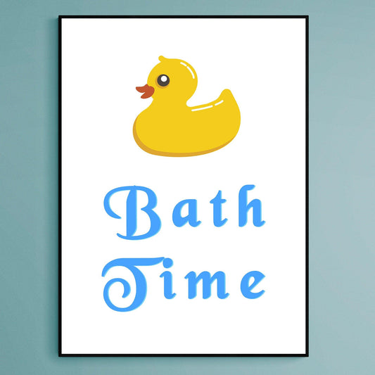 BATH TIME Bathroom Print - 98types