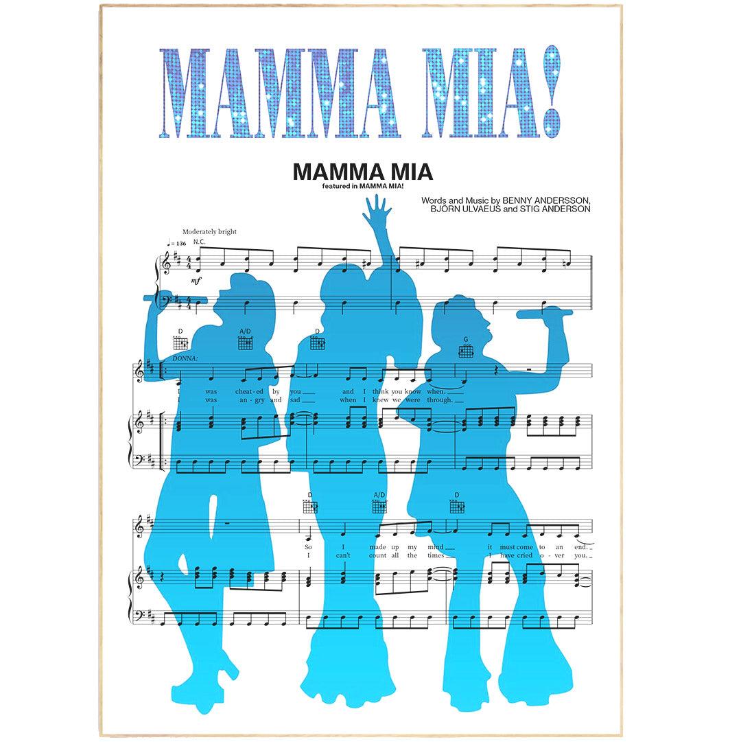 ABBA The Name Of The Game Sheet Music Notes