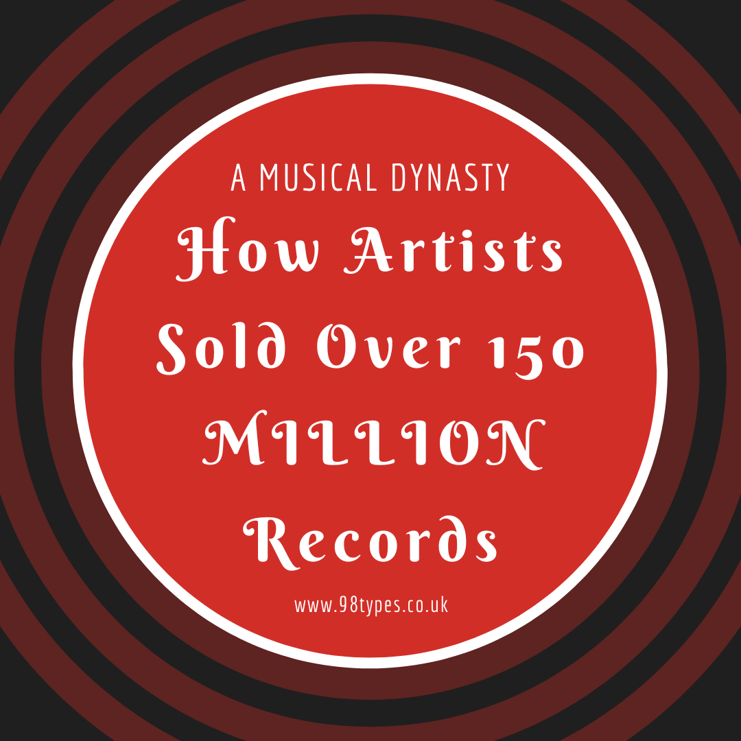 A Musical Dynasty: How Artists Sold Over 150 MILLION Records - 98types