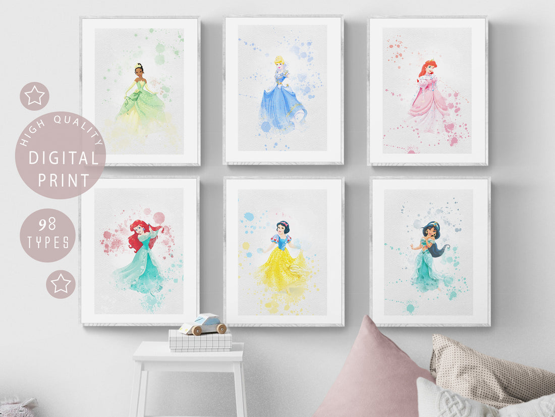 Totally Modern Watercolor Art Printables For Your Wall - 98types