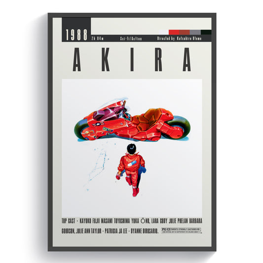 Akira Movie | Classic Anime Film Posters
