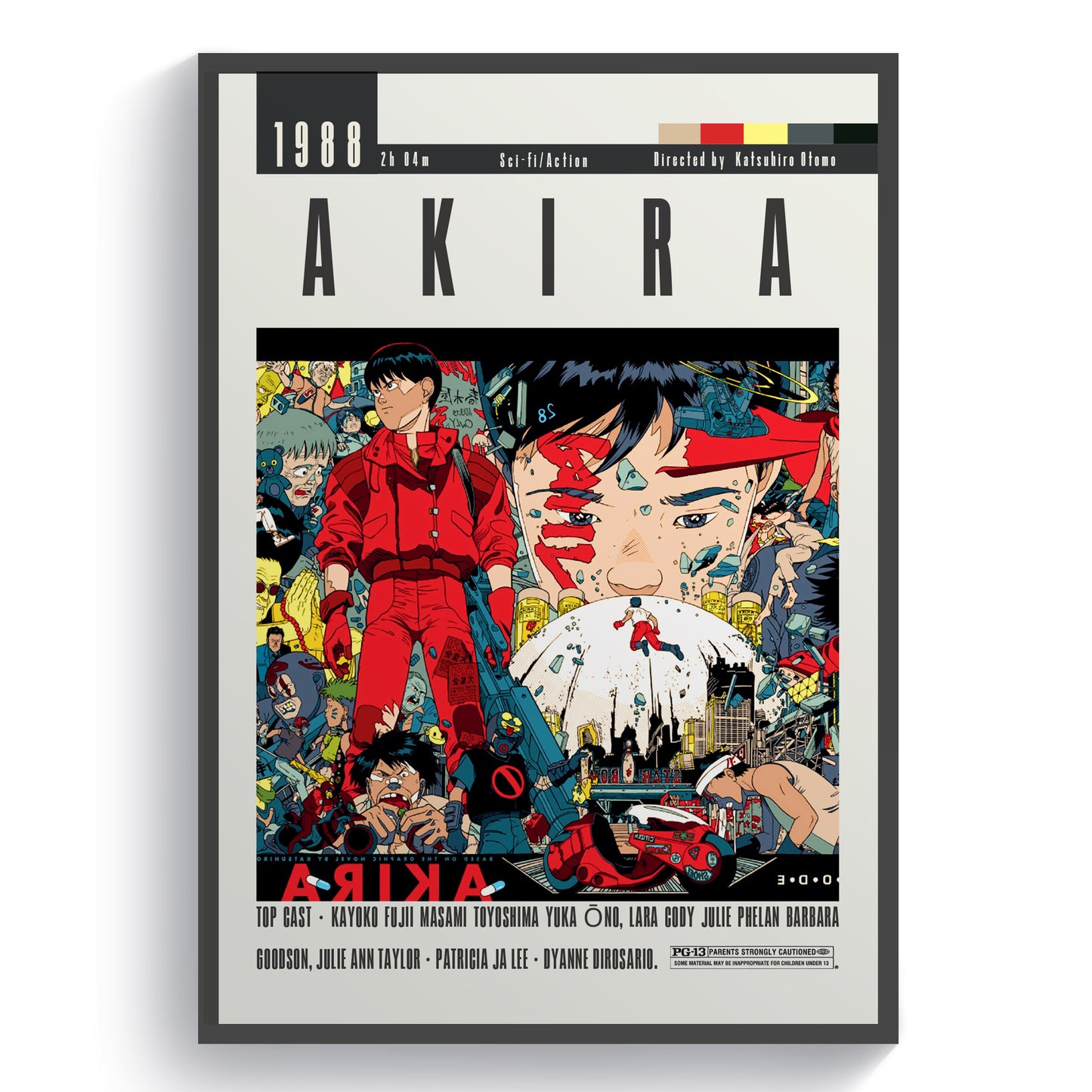 Akira Movie | Classic Anime Film Posters