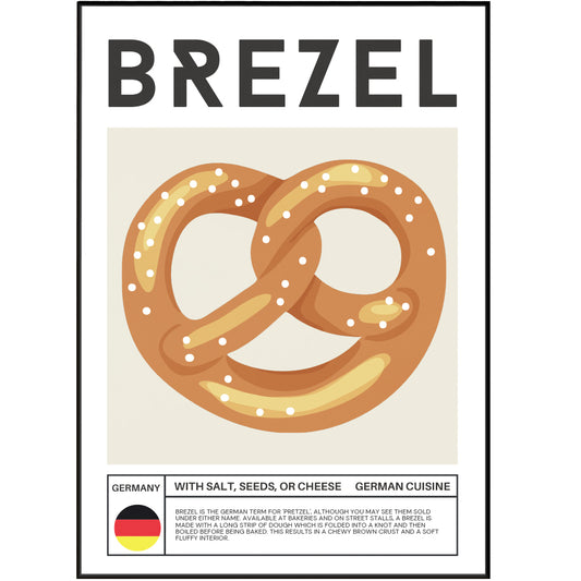 BREZEL Wall Art Poster