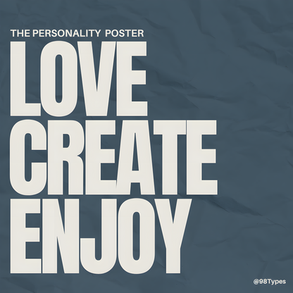 The Crafter Personality Poster