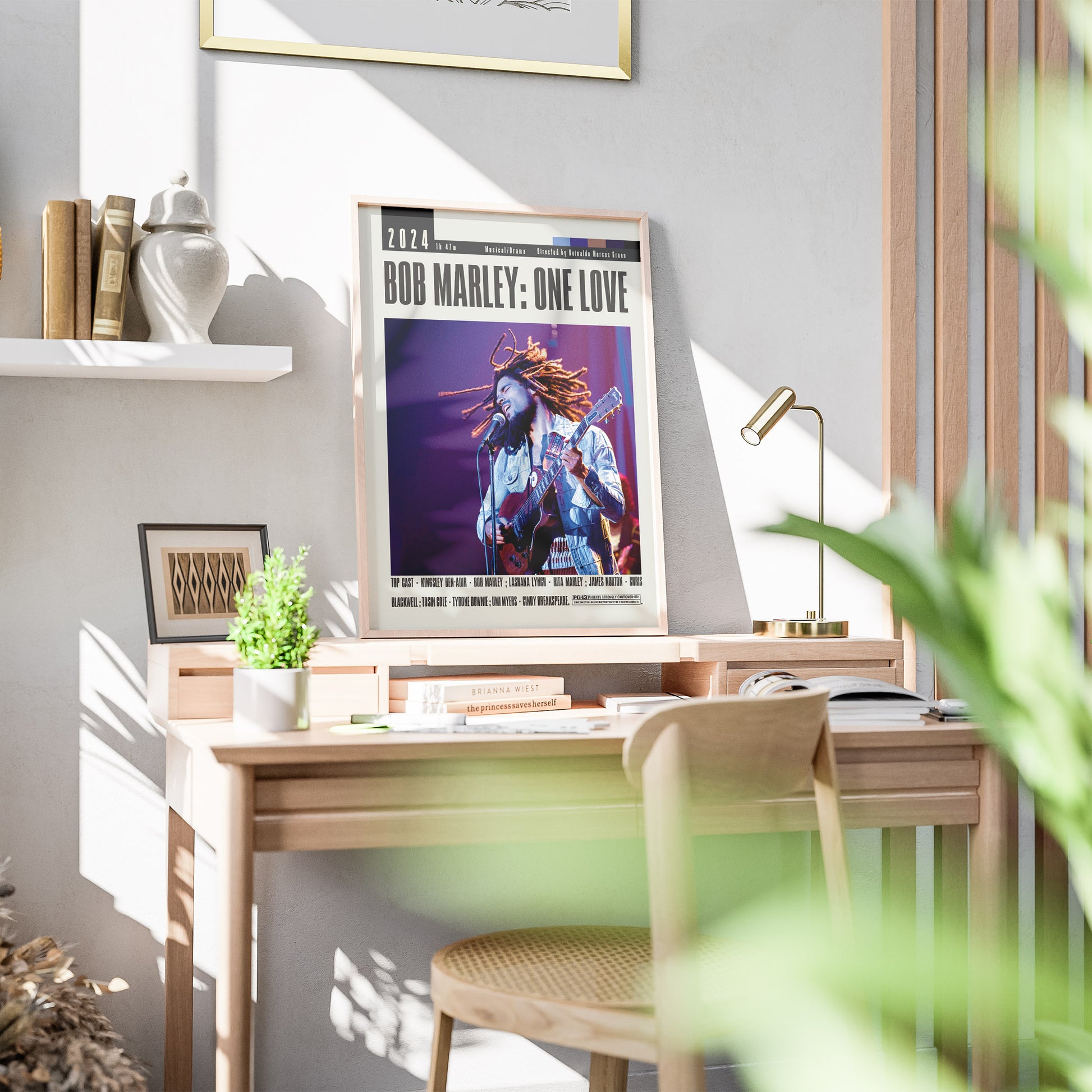 Discover the iconic Bob Marley One Love Movie Posters, featuring vivid designs and striking imagery. These posters are perfect for fans of Bob Marley and make for a great addition to any room. Made with high-quality materials, these posters are a must-have for any music lover or poster collector.