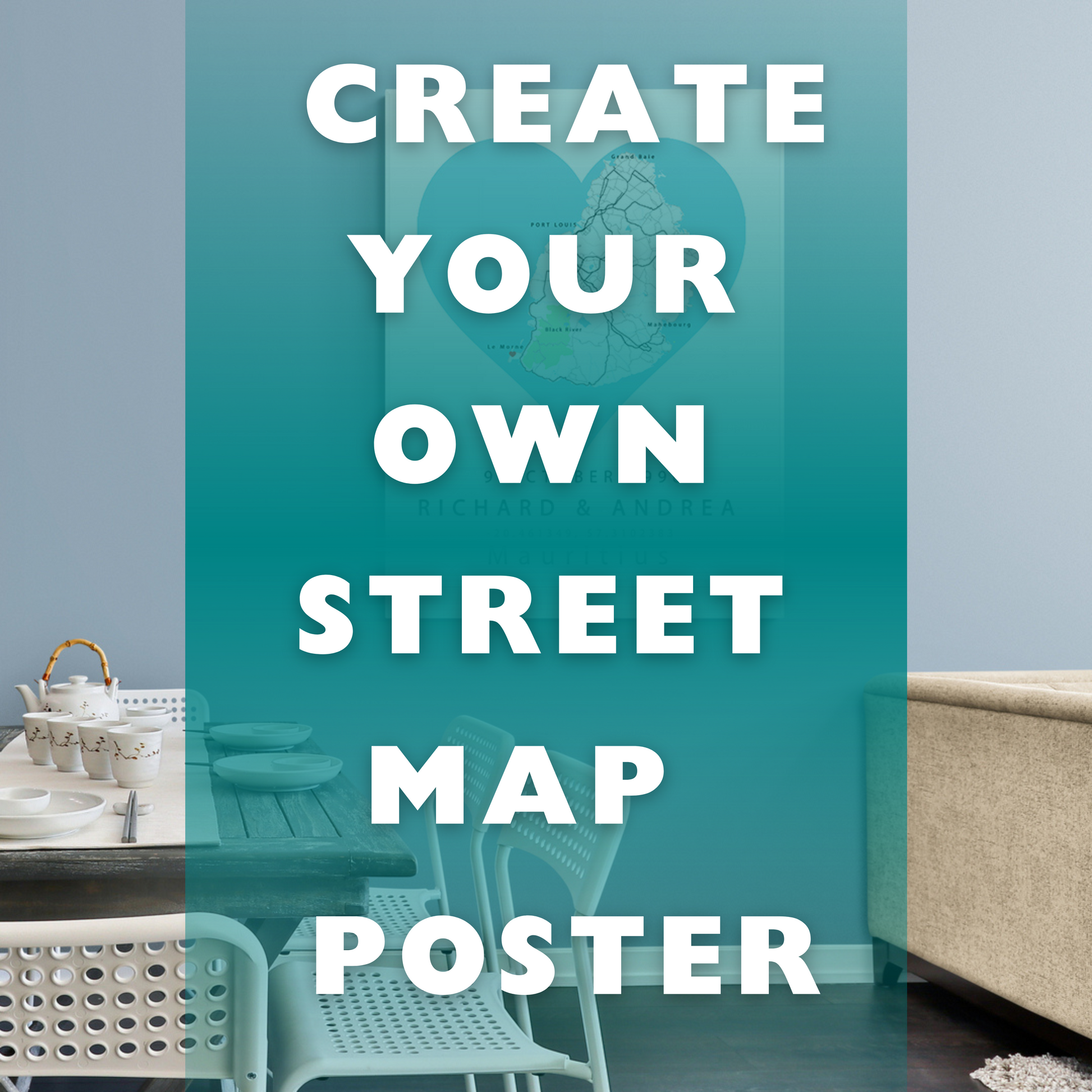  Where We Met Map. Our custom street map prints are the perfect way to commemorate the place you and your significant other met. Which attractive streetscape should we render? Tell us which landmarks you'd like to have immortalised in artwork!