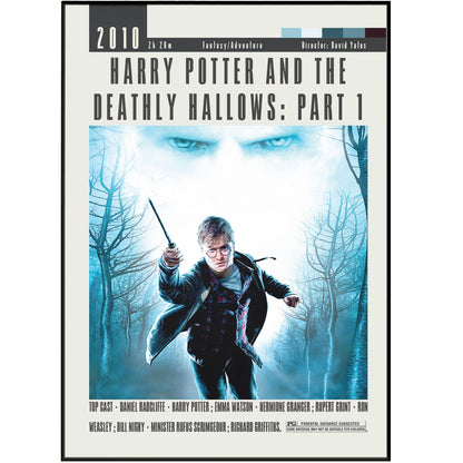 Harry Potter and the Deathly Hallow Movies Poster
