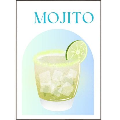 Make a bold statement in your home with a MOJITO COCKTAIL PRINT. These remarkable cocktail posters, prints and wall art feature a range of striking and vibrant designs, printed on 230gm paper in A6 to A3 sizes for a truly eye-catching display. Give your space the unique and stylish look it deserves!