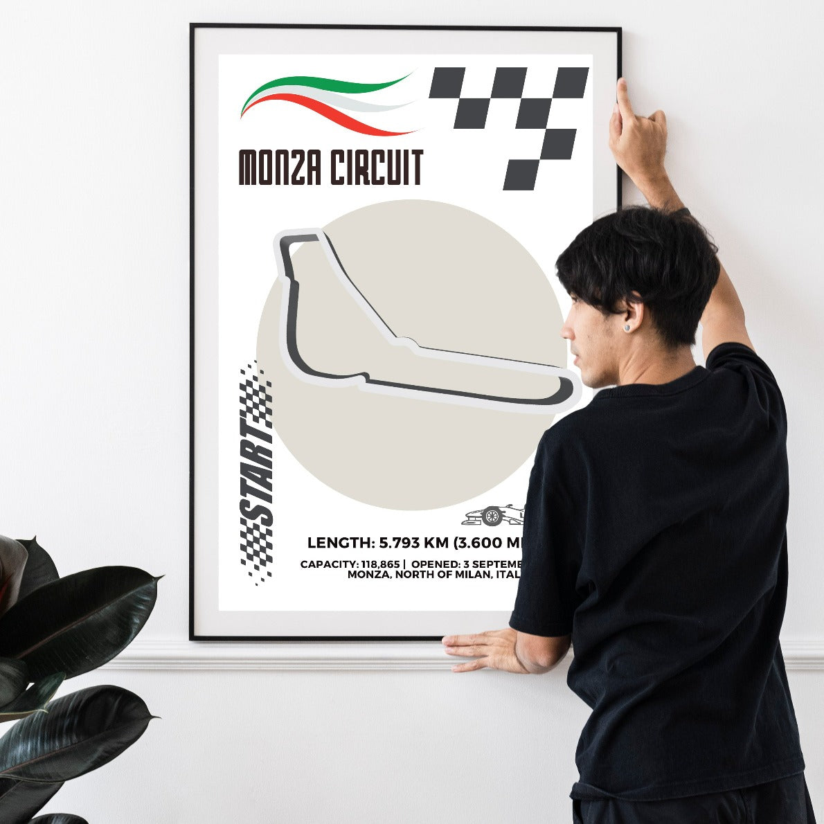 Expertly crafted in the UK, our Monza Circuit F1 Italy Posters feature detailed maps and information about the world's most iconic F1 racing tracks. Made with age-resistant matte premium paper, these prints are a must-have for any F1 enthusiast. Complete your collection with our "Formula One Poster" for the ultimate fan experience.