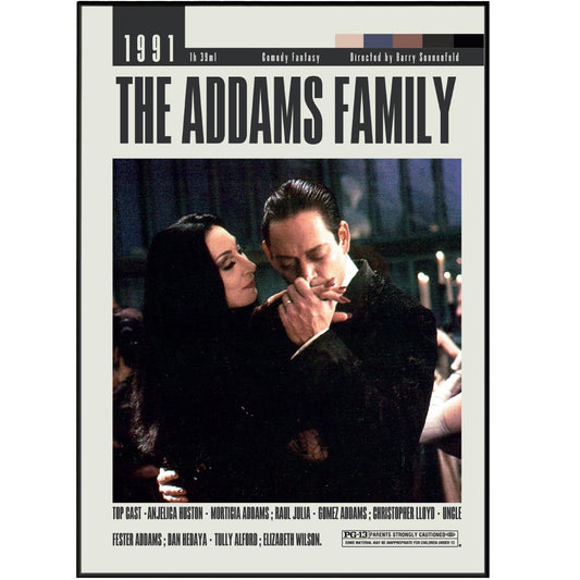 Elevate your movie poster collection with our vintage Addams Family Values poster. Featuring original movie art, this unframed print will transport you to your favorite film time and time again. Perfect for decorating your home cinema or adding a touch of retro flair to any room.