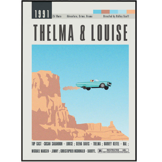 Thelma and Louise Poster | Ridley Scottn Movies