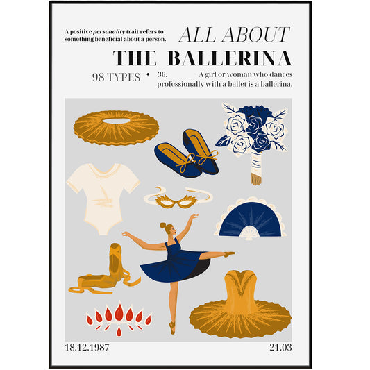 The Ballerina Personality Poster
