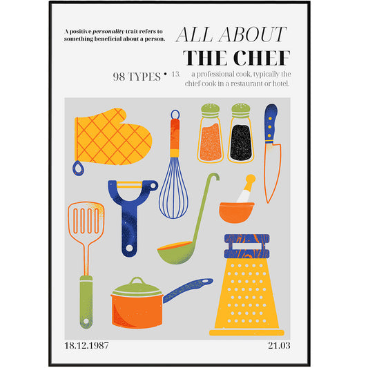 The Chef Personality Poster